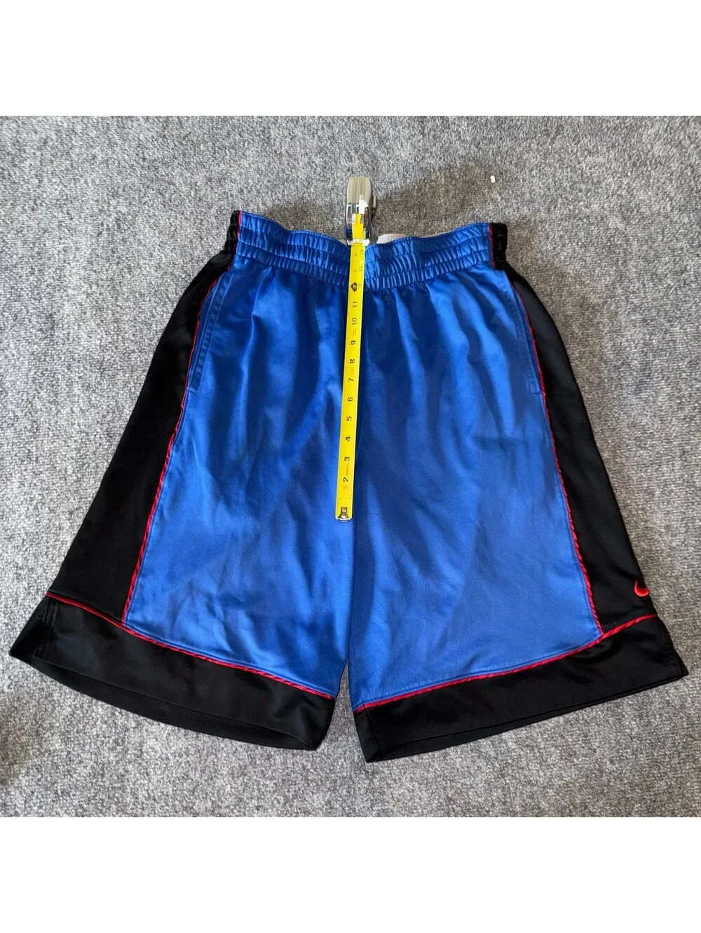 Nike Multicolor Baggy Hoop Shorts Mens MD Vtg y2k 90s Rare